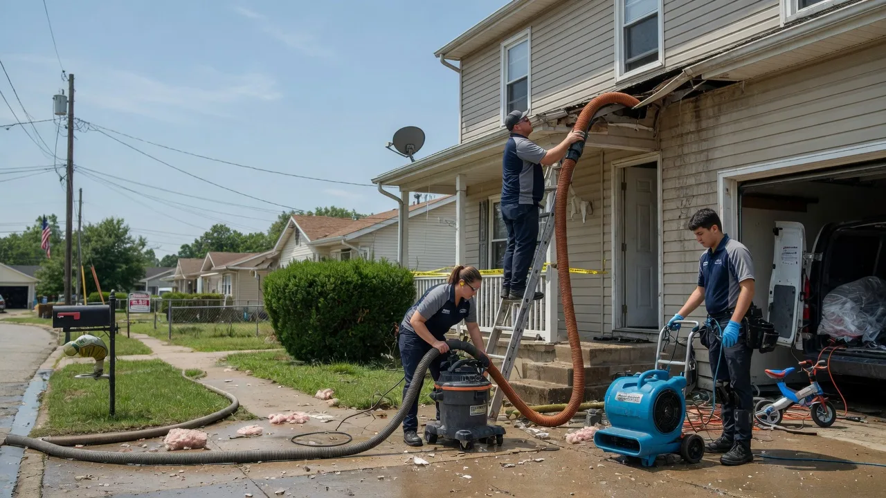 Water Damage Restoration in Panama, IL near me